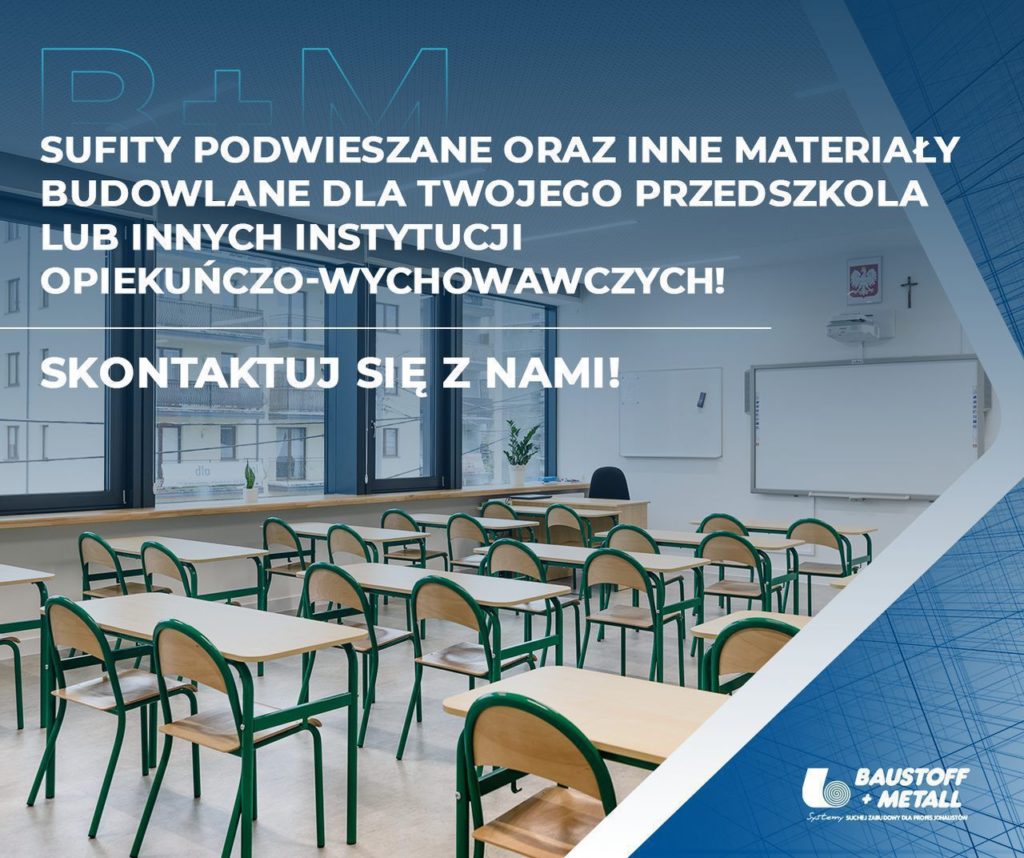 Materiały budowlane dla instytucji opiekuńczo-wychowawczych