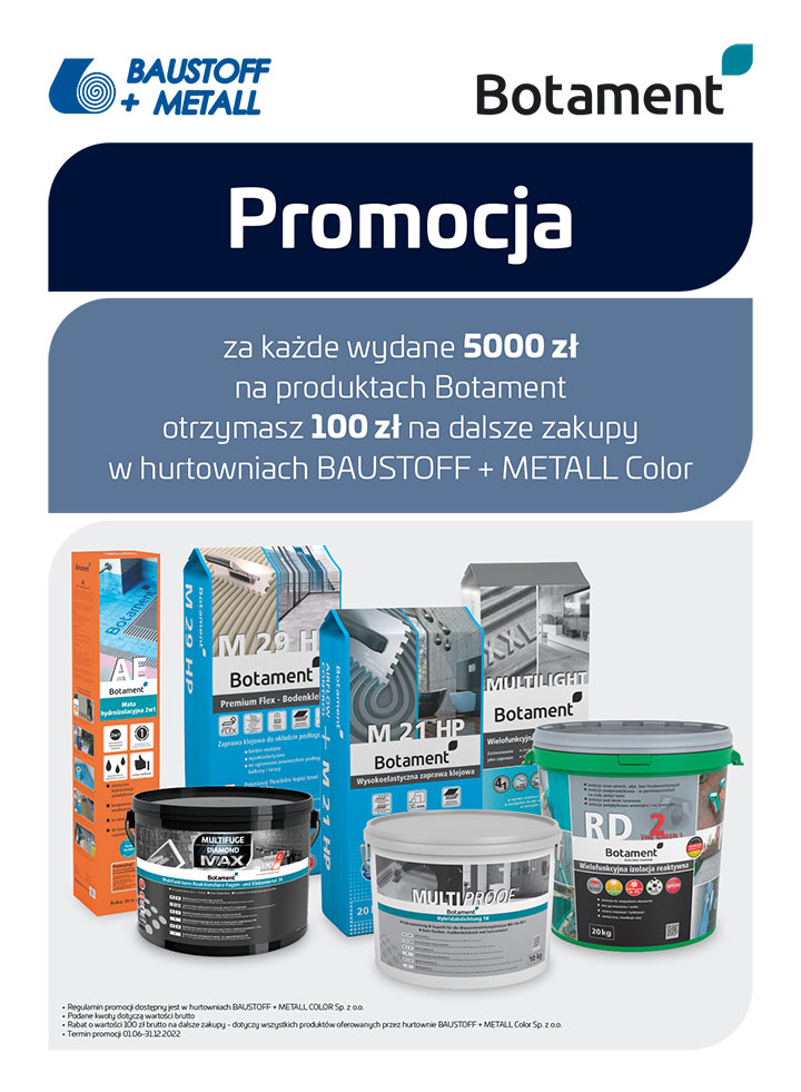 Promocja Botament w Baustoff+Metall Color