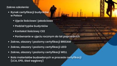 baustoff szkolenie certyfikaty