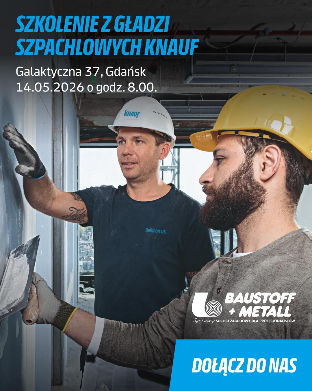 May 14 KNAUF training. B+M Gdańsk branch