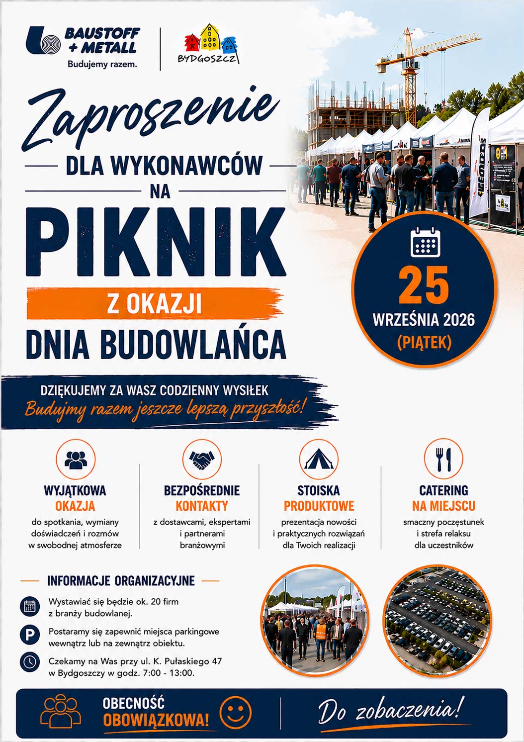 Builder's Day at B+M branch in Bydgoszcz. 25.09.